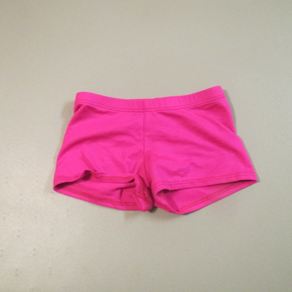 Pink Motion Wear Dance Shorts Size 6X-7